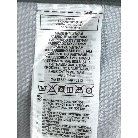 Adidas Men’s Grey Adi Golf Pants GU2673 30 x 32 Tapered Loops Pockets Logo - Picture 14 of 16